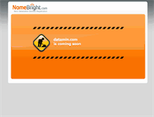 Tablet Screenshot of datamin.com